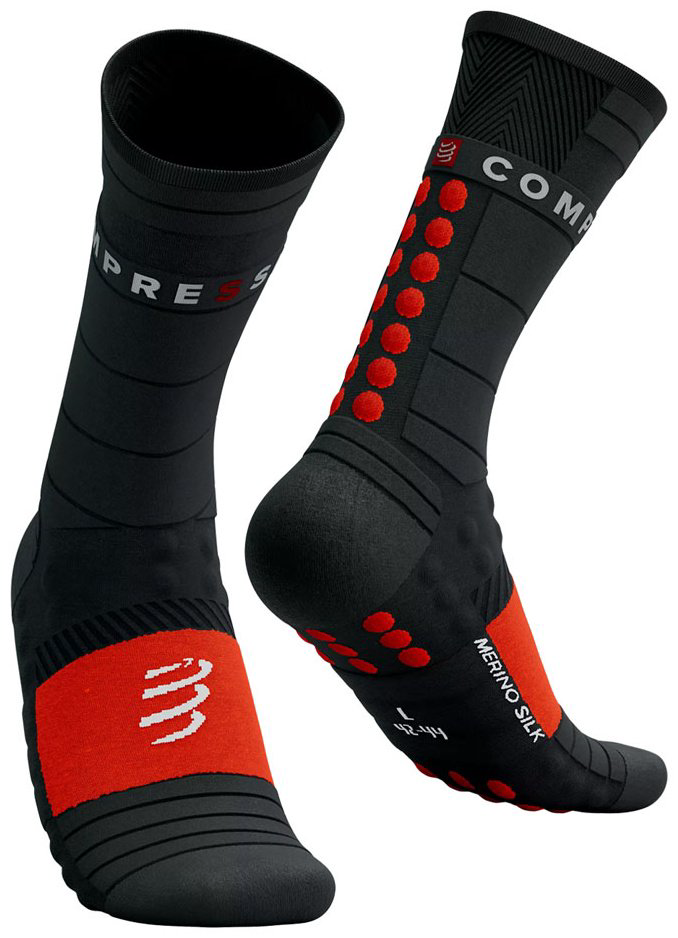 Носки Compressport SCRU203-9012 черный 35, 36, 37, 38 купить,14900
