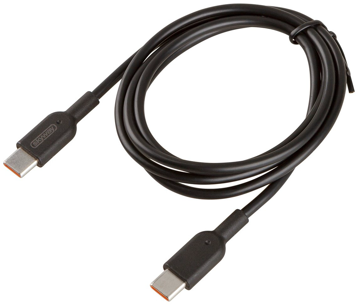 Кабель Skyway USB TypeC (F), 1 м, S09603008 черный купить,NaN