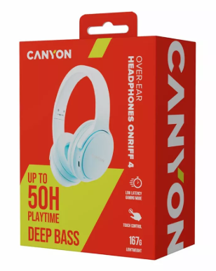 Наушники Canyon OnRiff 4 CNS-CBTHS4BL Blue