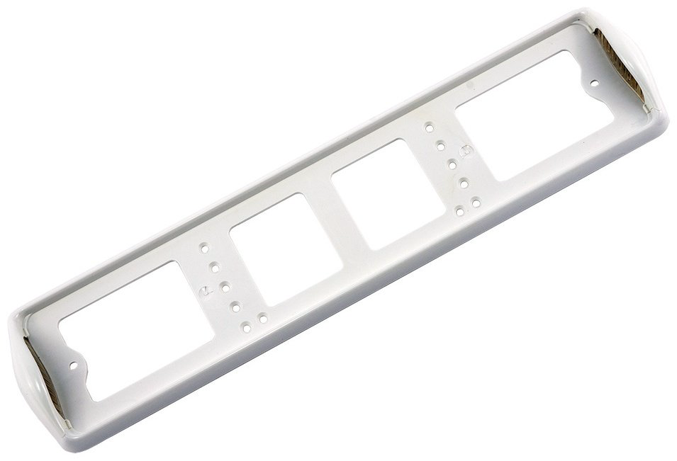 Рамка для номера Dollex SPL54 белый купить,NaN