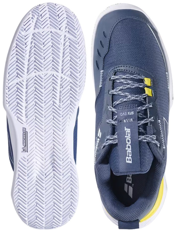 Кроссовки Babolat SFX Evo Clay серый, синий купить,NaN