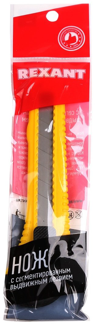 Канцелярский нож REXANT 12-4903 мультиколор купить,NaN