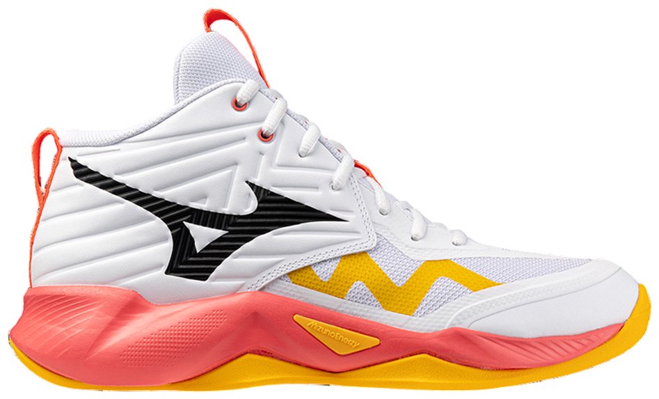 Кроссовки Mizuno Wave Momentum Pro Mid белый купить,NaN