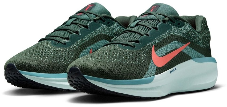 Кроссовки Nike Air winflo 11 зеленый купить,NaN