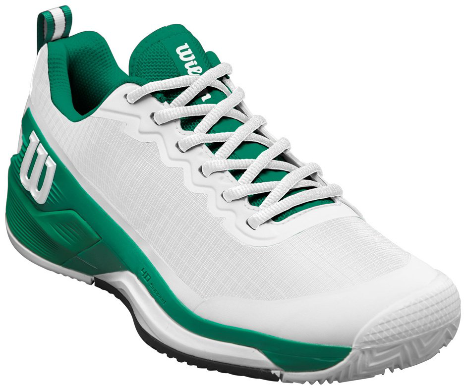 Кроссовки Wilson Rush Pro 4.5 Clay белый купить,NaN