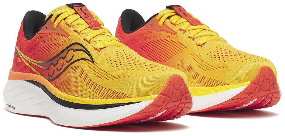 Кроссовки Saucony Ride 18 желтый, оранжевый купить,78900