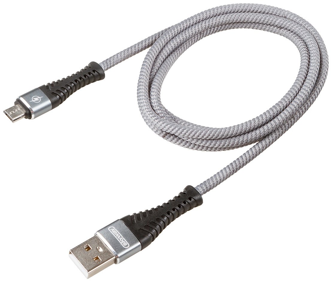 Кабель Skyway USB 2.0 (F), micro-USB 2.0 (M), 1.5 м, S09602010 серый купить,NaN
