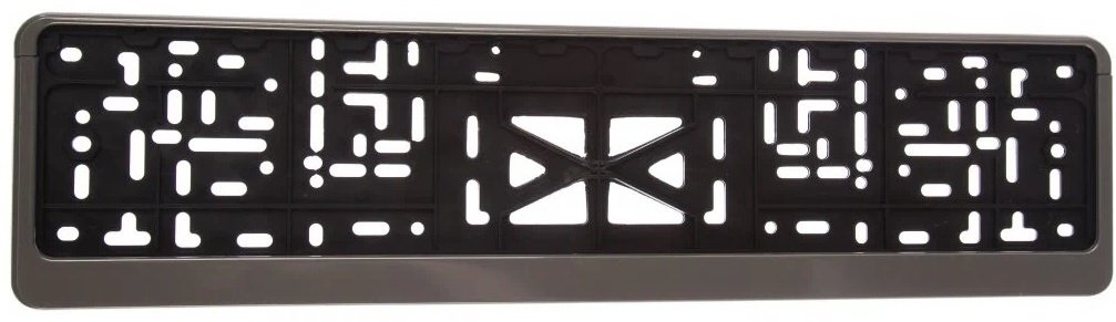 Рамка для номера Skyway S04102002 серый купить,NaN