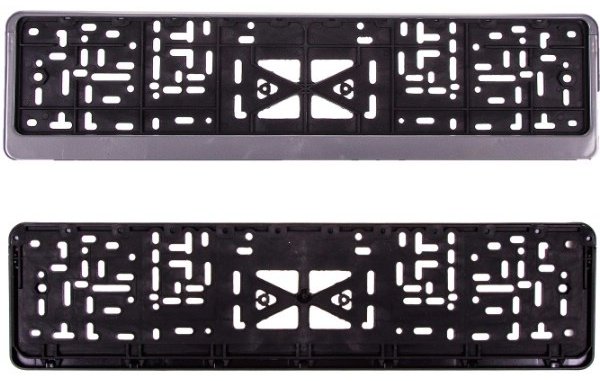 Рамка для номера Skyway S04102002 серый купить,NaN