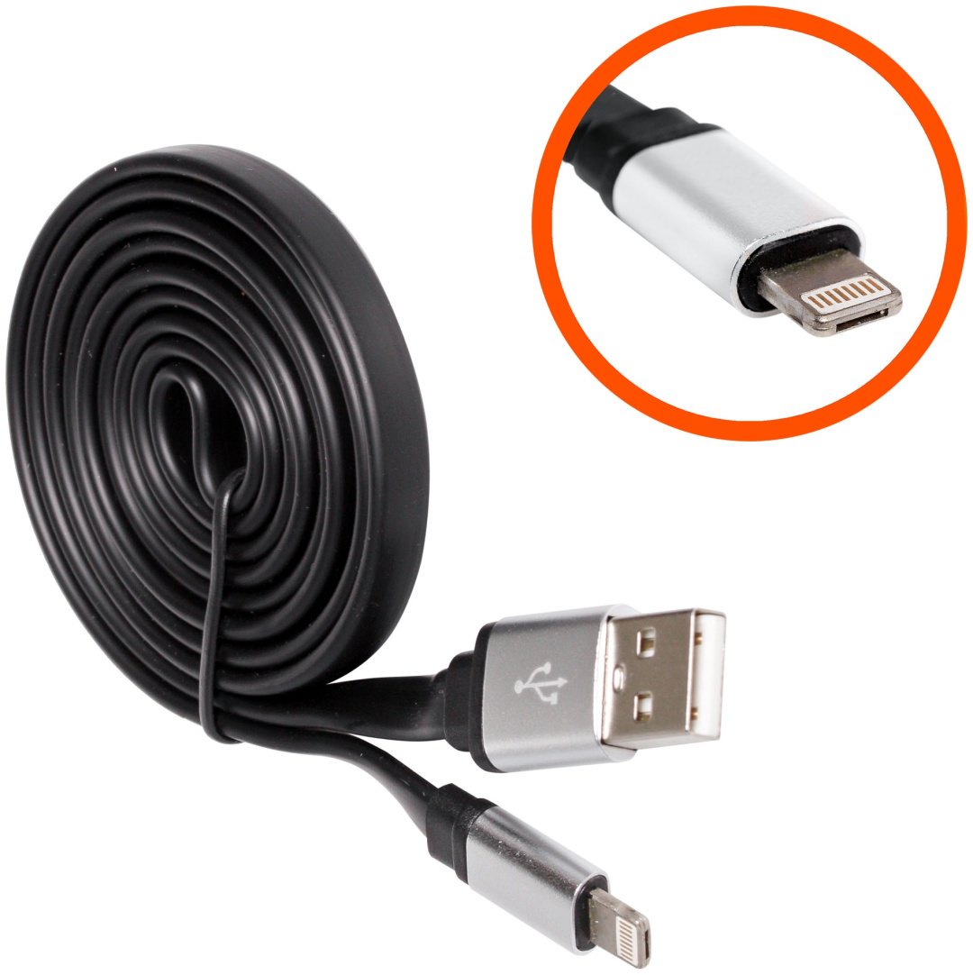 Кабель AIRLINE micro-USB 2.0 (F), , ACH-IM-19 черный купить,NaN