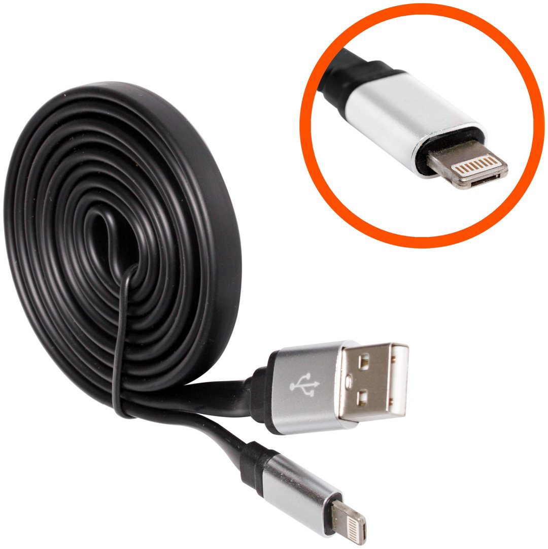 Кабель AIRLINE micro-USB 2.0 (F), , ACH-IM-19 черный купить,NaN