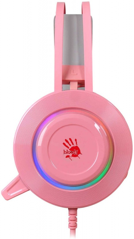 Наушники A4tech Bloody G521 розовые купить,NaN