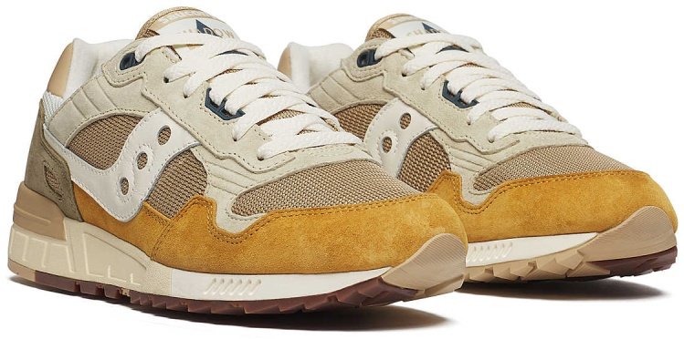 Кроссовки Saucony бежевый, желтый купить,NaN