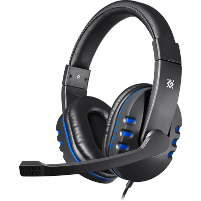 Наушники Defender Warhead G-160 черно-синие