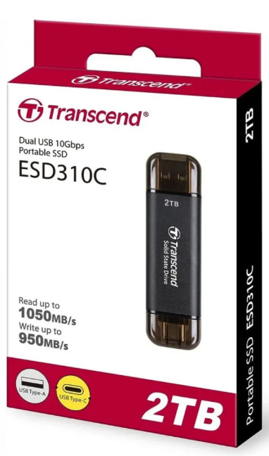 SSD Transcend TS2TESD310C 2000 Гб