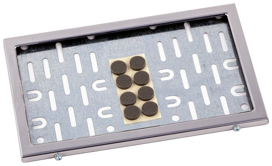Рамка для номера Dollex SPL1A33 хром купить,NaN