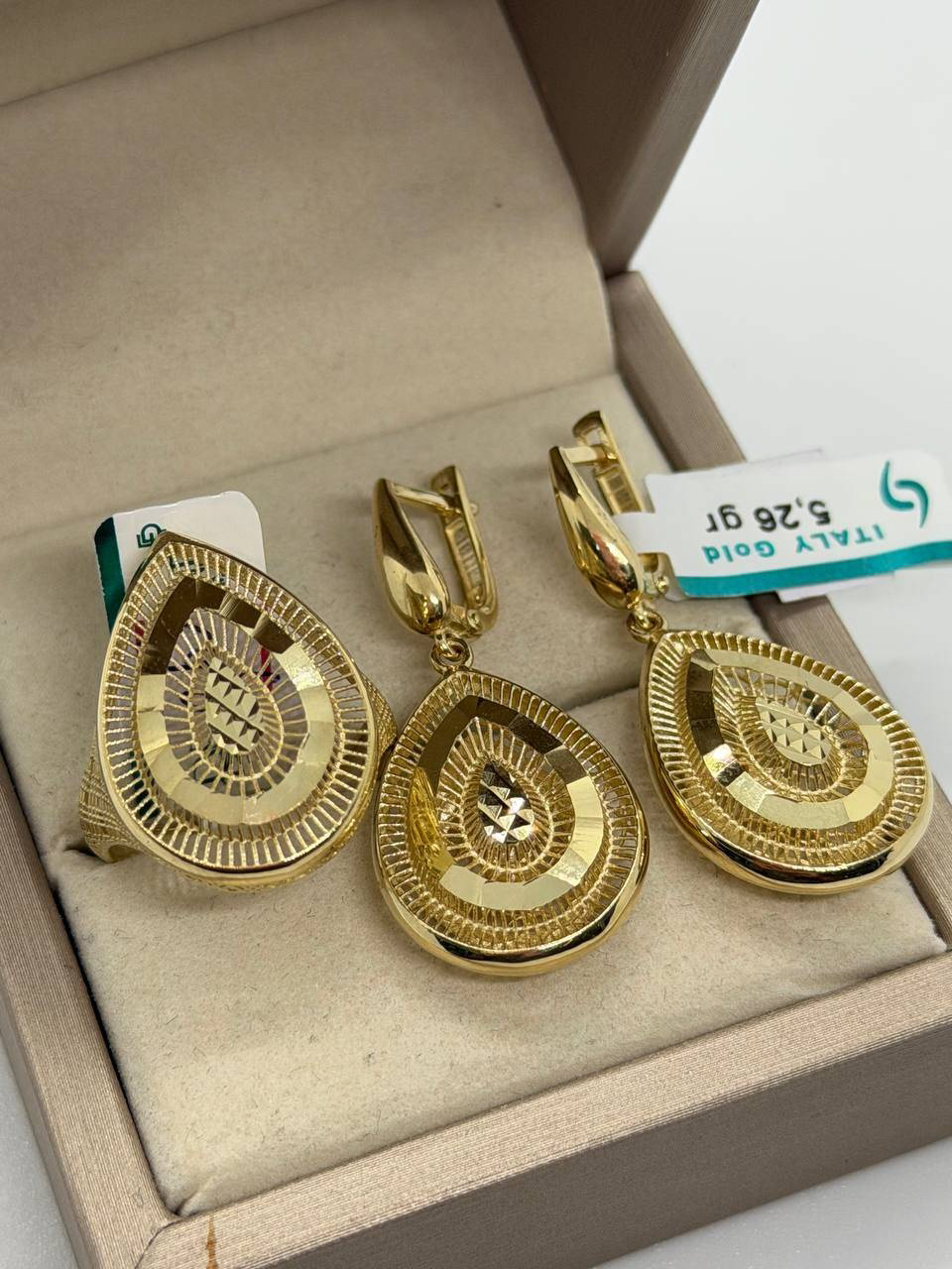Комплект Italy Gold 154662835 золото 7.24гр 18.5р купить,564800