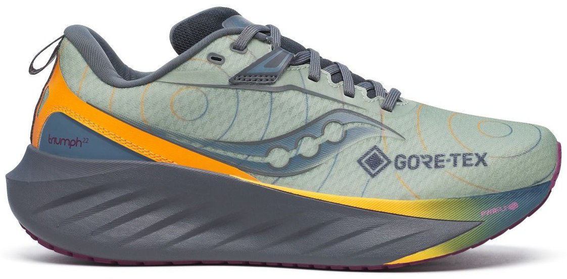 Кроссовки Saucony TRIUMPH 22 GTX зеленый купить,NaN