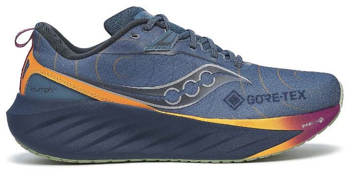 Кроссовки Saucony TRIUMPH 22 GTX синий купить,NaN