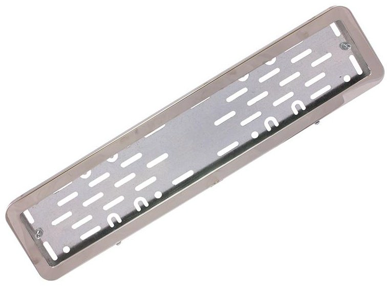 Рамка для номера Dollex SPL22 хром купить,NaN