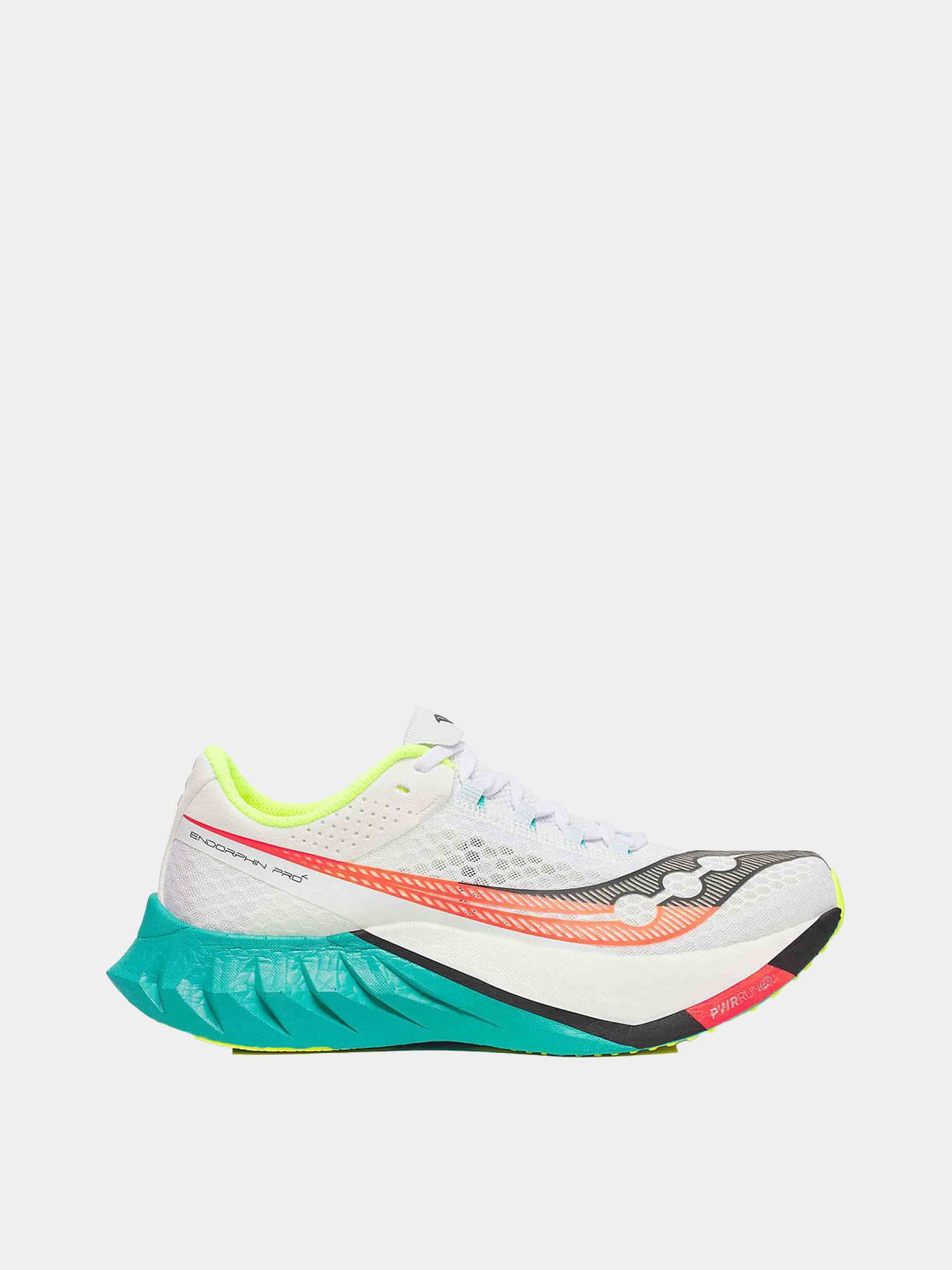 Кроссовки Saucony ENDORPHIN PRO 4 белый, бирюзовый, оранжевый купить,NaN