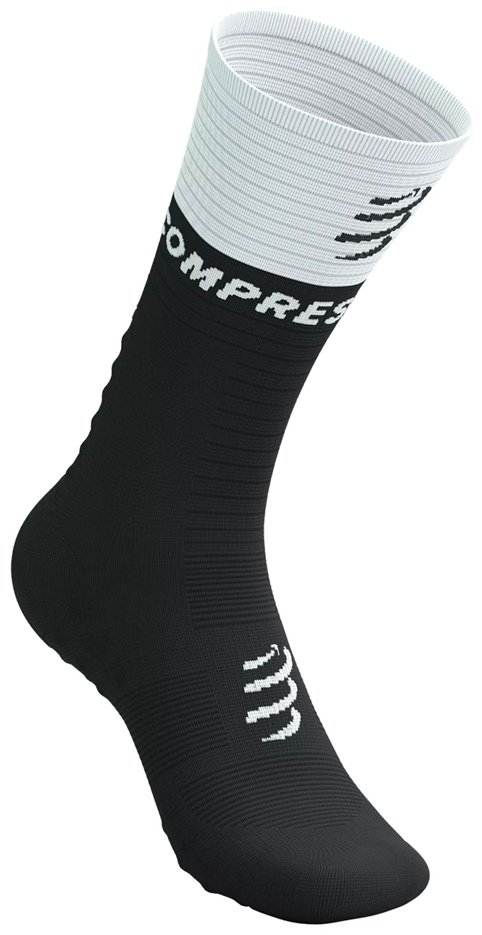 Носки Compressport SQTU354-9002 черный, белый 42, 43, 44