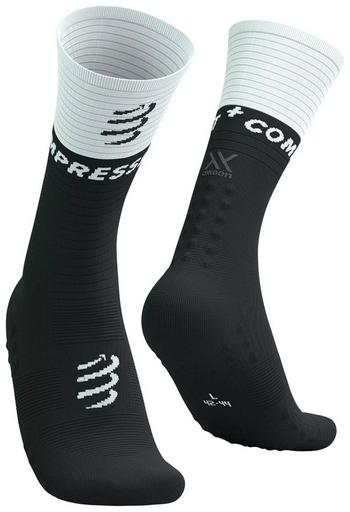 Носки Compressport SQTU354-9002 черный, белый 42, 43, 44