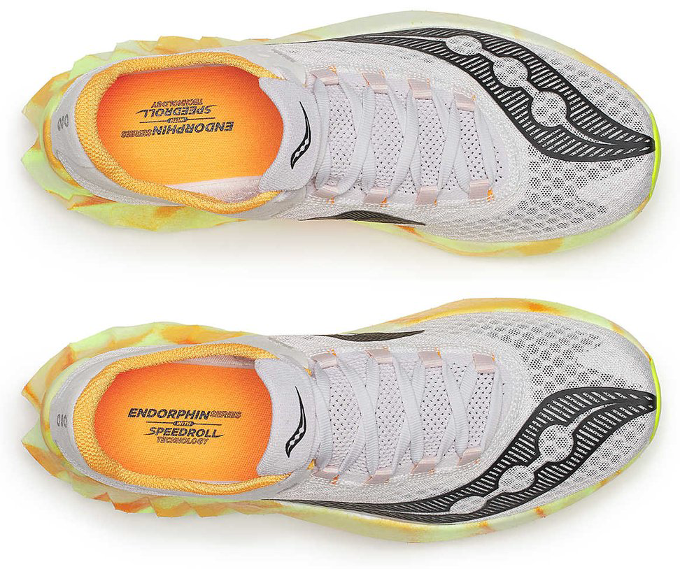 Кроссовки Saucony Endorphin pro 4 белый, серый купить,NaN