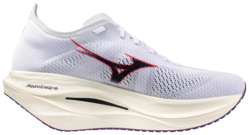 Кроссовки Mizuno Wave Rebellion Pro 3 белый, фиолетовый купить,NaN