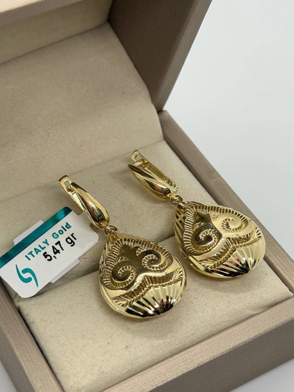 Серьги Italy Gold 154662318 золото 5.47гр купить,464950