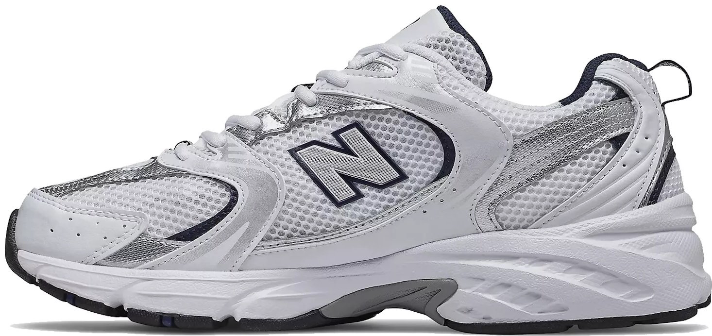 Кроссовки New Balance 530 белый, серебристый купить,NaN