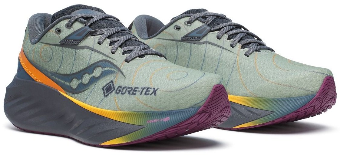 Кроссовки Saucony TRIUMPH 22 GTX зеленый купить,NaN
