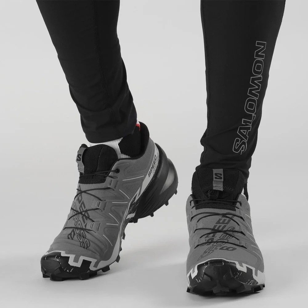 Кроссовки Salomon Speedcross 6 серый купить,NaN