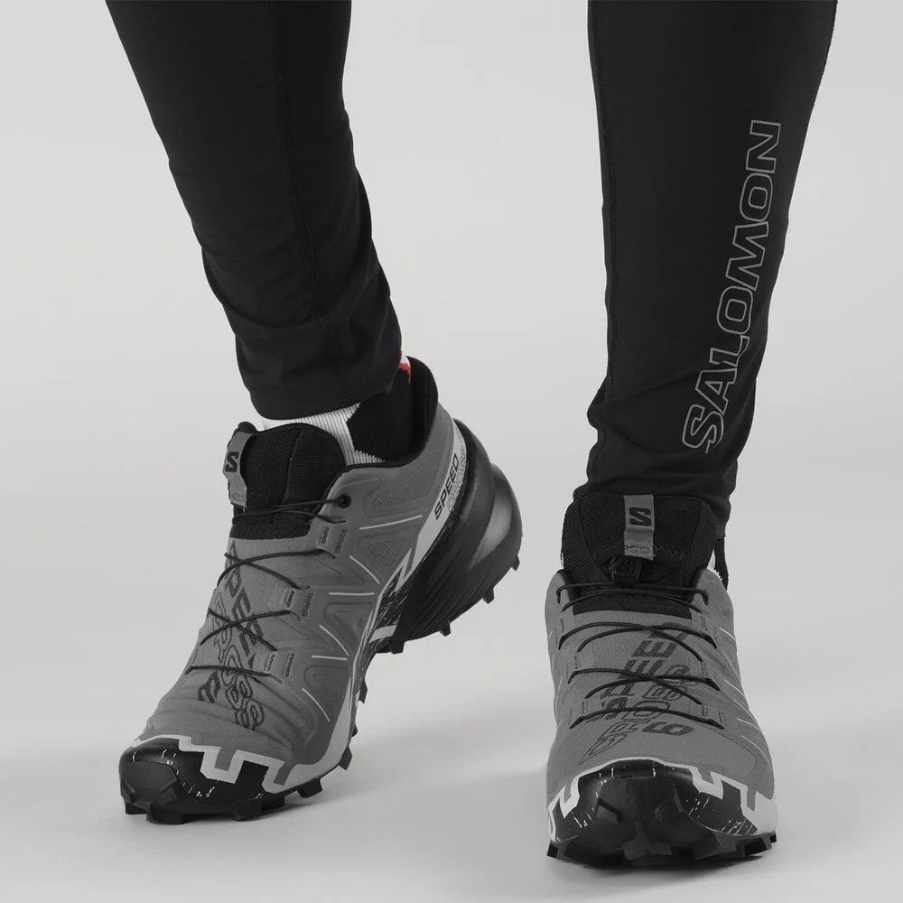 Кроссовки Salomon Speedcross 6 серый купить,NaN