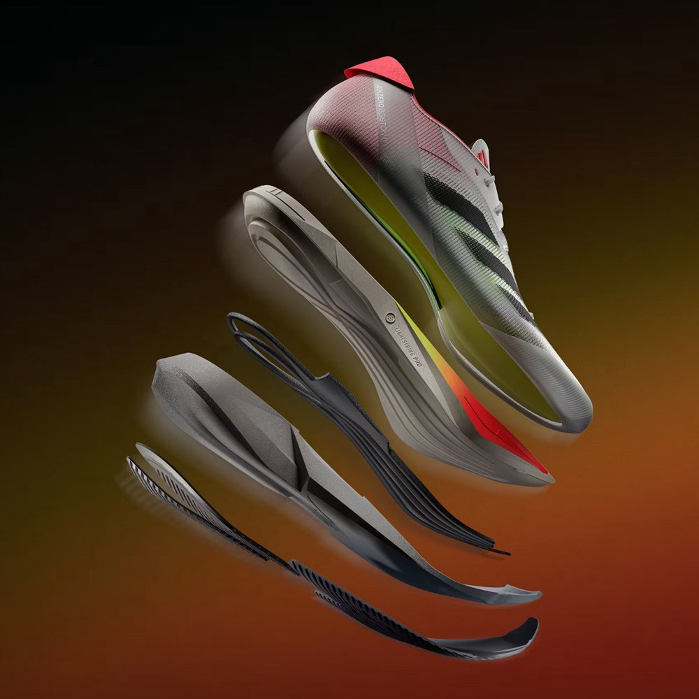 Кроссовки adidas Adizero boston 12 мультиколор купить,NaN