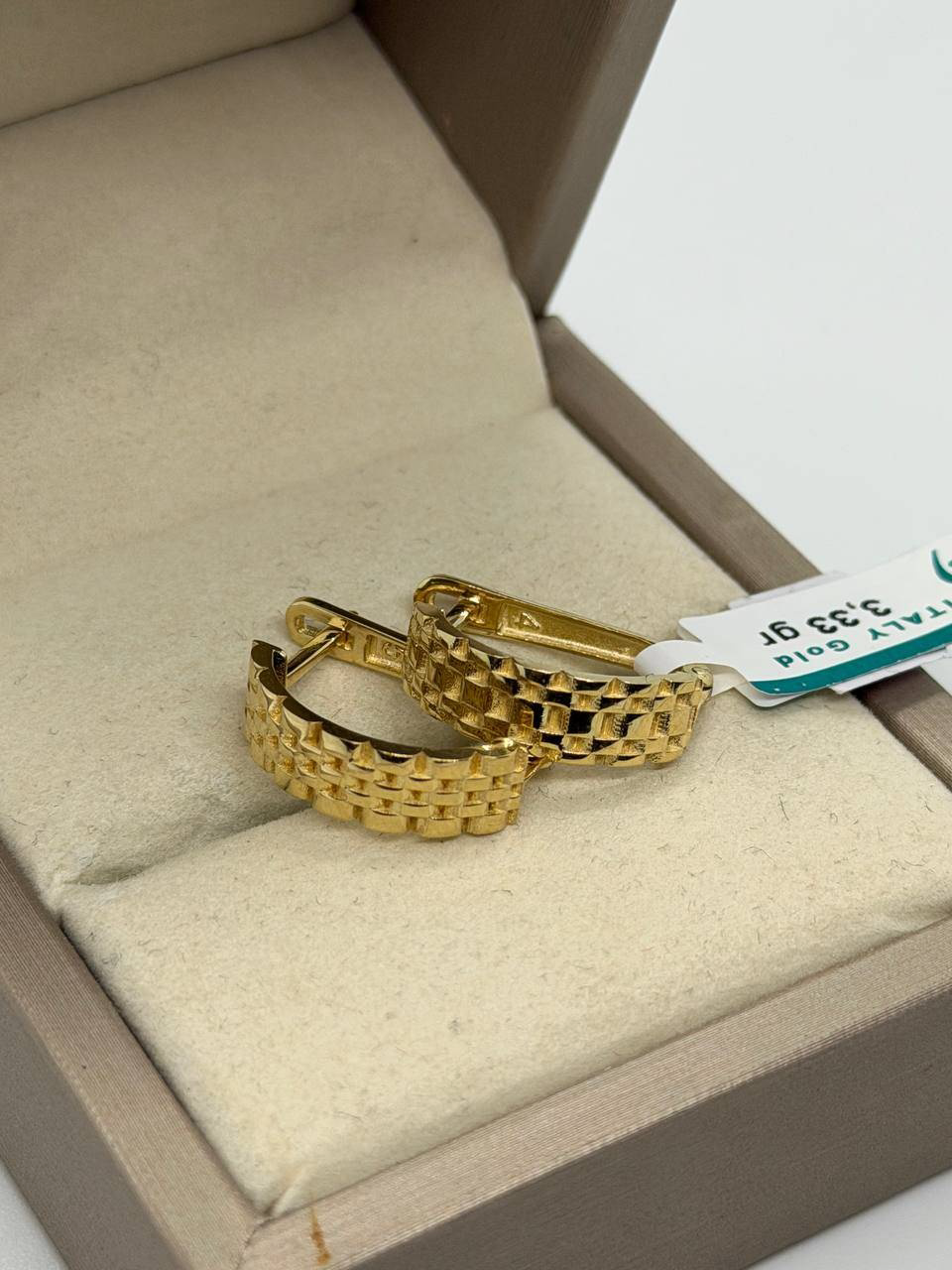 Серьги Italy Gold 154657256 золото 3.33гр купить,268000