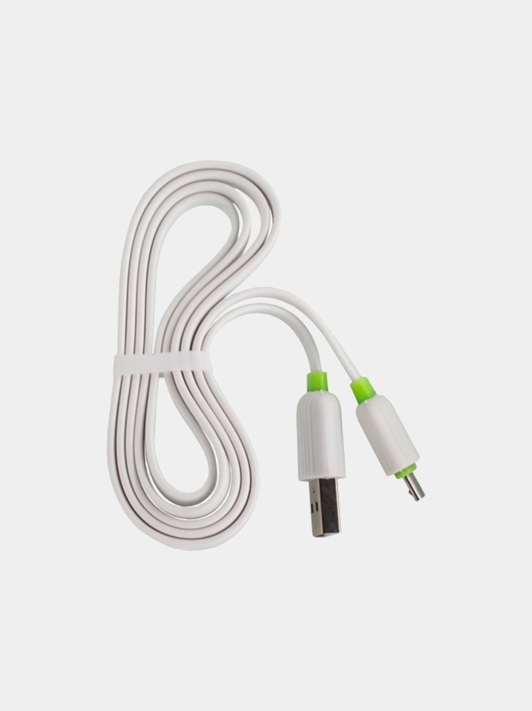 Кабель micro-USB 2.0 (F), micro (M), 1 м, белый купить,NaN