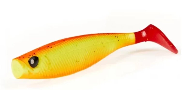 Виброхвост Lucky John 3D Series Red Tail Shad 89мм PG01 купить,NaN