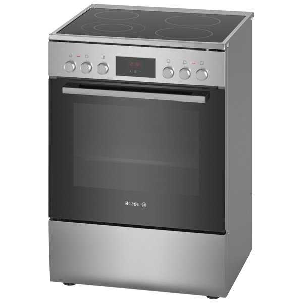 Электрическая плита Bosch HKQ38A150M серебристая