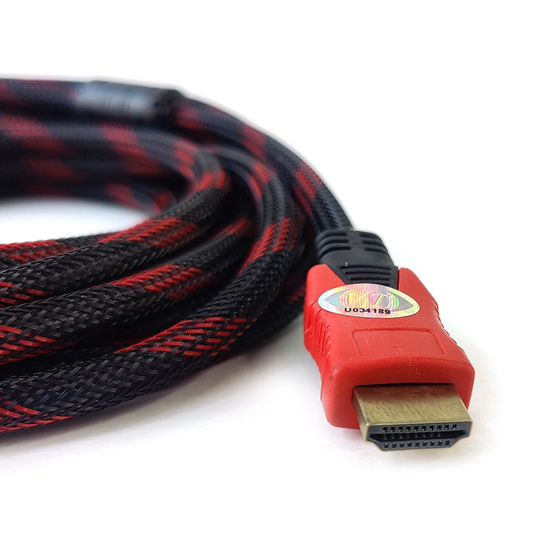Кабель ViTi HDMI 5м черно-красный купить,3207
