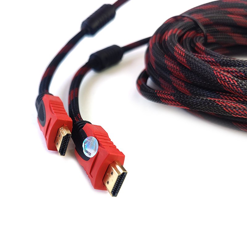 Кабель ViTi HDMI 5м черно-красный