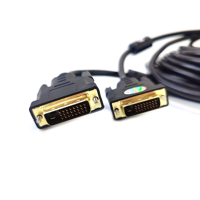 Кабель ViTi V-T DVI- 5м черный