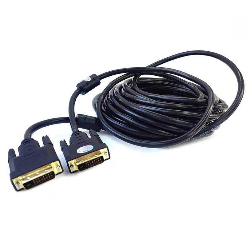 Кабель ViTi V-T DVI- 5м черный