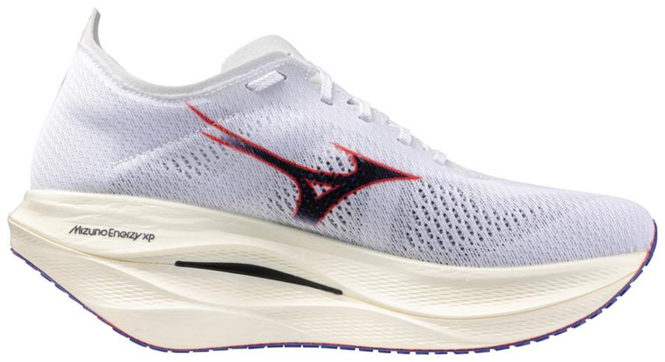 Кроссовки Mizuno Wave Rebellion Pro 3 белый, фиолетовый купить,NaN