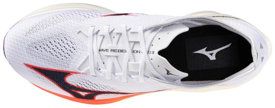 Кроссовки Mizuno Wave Rebellion Pro 3 белый, фиолетовый купить,NaN