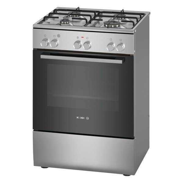 Газовая плита Bosch HXA050B50Q серебристая купить,NaN