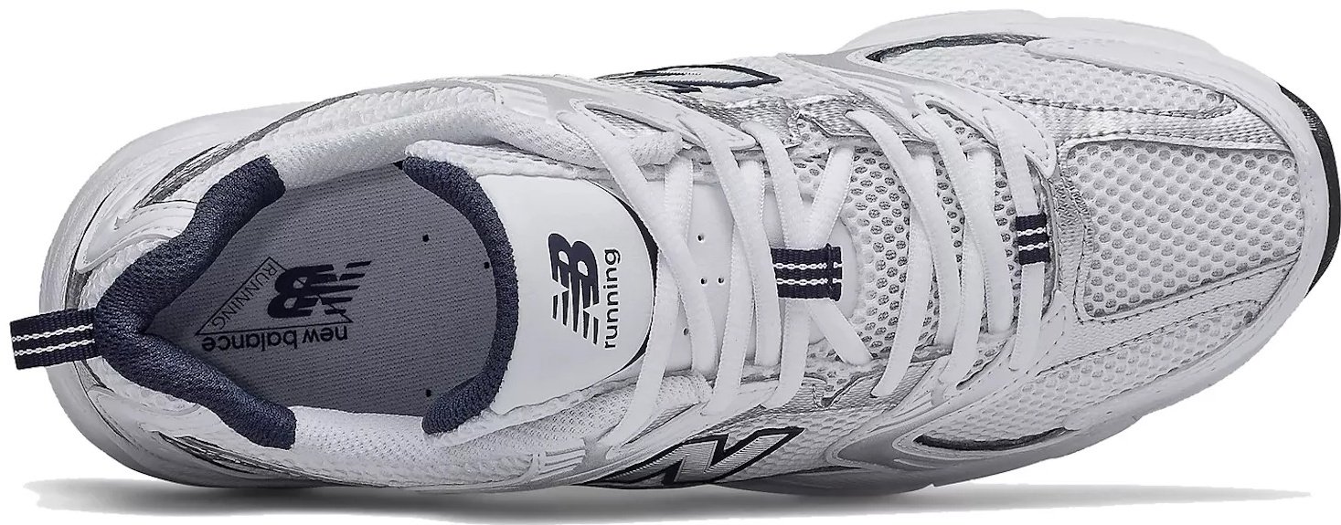 Кроссовки New Balance 530 белый, серебристый купить,NaN