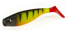 Виброхвост Lucky John 3D Series Red Tail Shad 125мм PG14