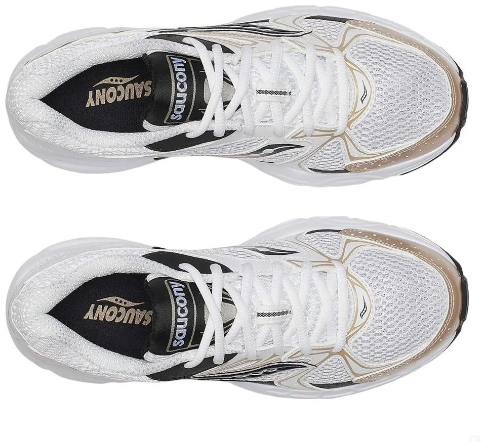 Кроссовки Saucony Ride Millennium бежевый, белый купить,NaN