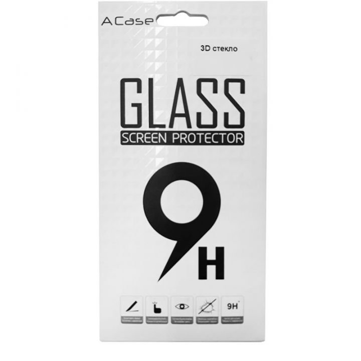 Стекло защитное A-Case 3D на IPhone 12 Pro Max